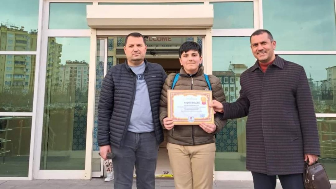 Gaziantep Büyükşehir Belediyesi'nin Gaziantep geneli 8. Sınıflara Yaptığı LGS Deneme Sınavında 1.Olduk